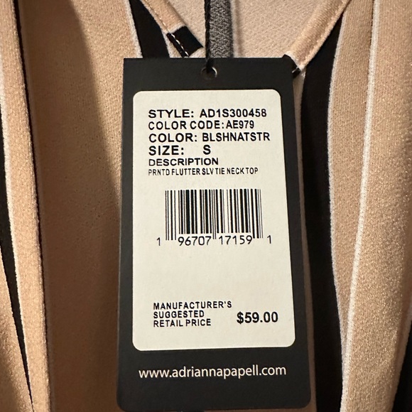 NEW with tags. Dress shirt. Size Small - Picture 2 of 3